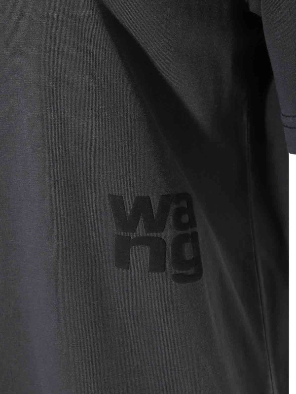 The Best Shops ALEXANDER WANG: T-shirts - T-Shirt - Grau
