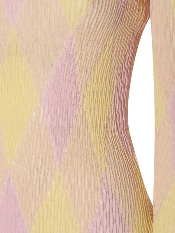 The Best Shops BURBERRY: crew necks - Multicolor Cotton Knitwear