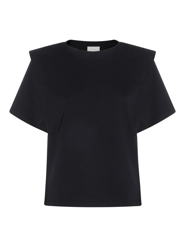 ISABEL MARANT: Tシャツ - Tシャツ - 黒