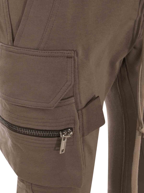 The Best Shops RICK OWENS: casual trousers - Dust Cottton Pants