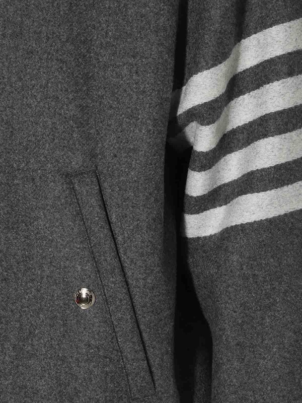 The Best Shops THOM BROWNE: casual jackets - Wool casual jacket