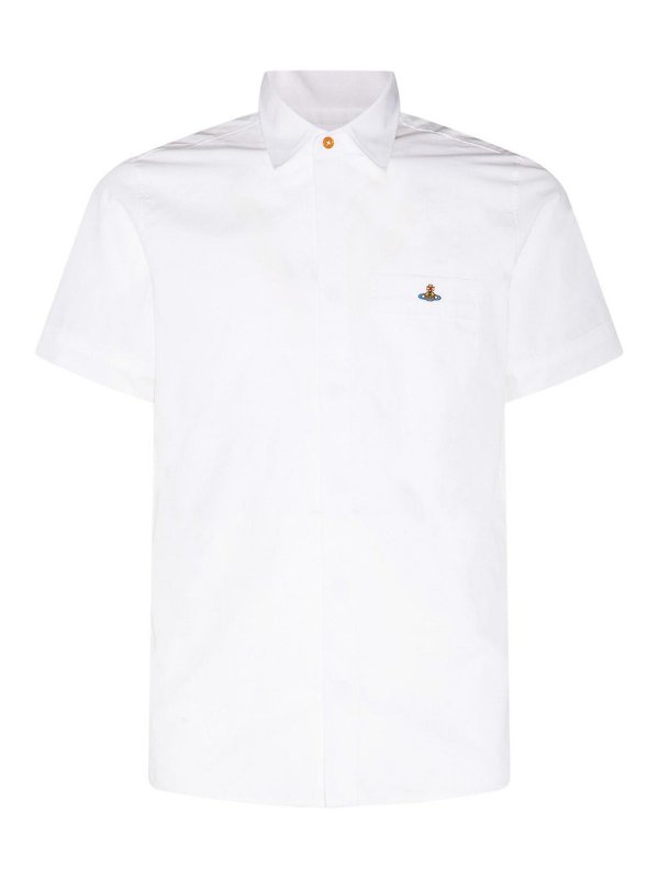 VIVIENNE WESTWOOD: shirts - White Cotton Shirt