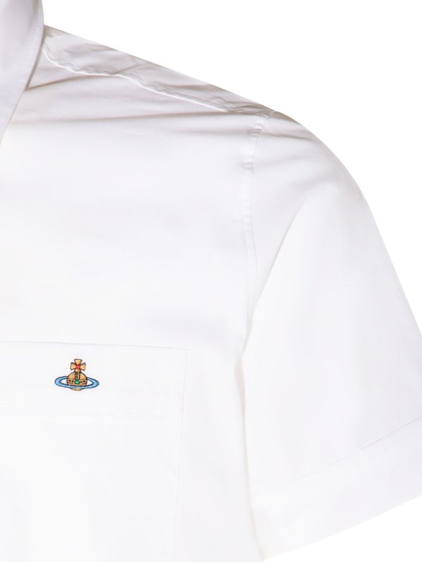 The Best Shops VIVIENNE WESTWOOD: shirts - White Cotton Shirt
