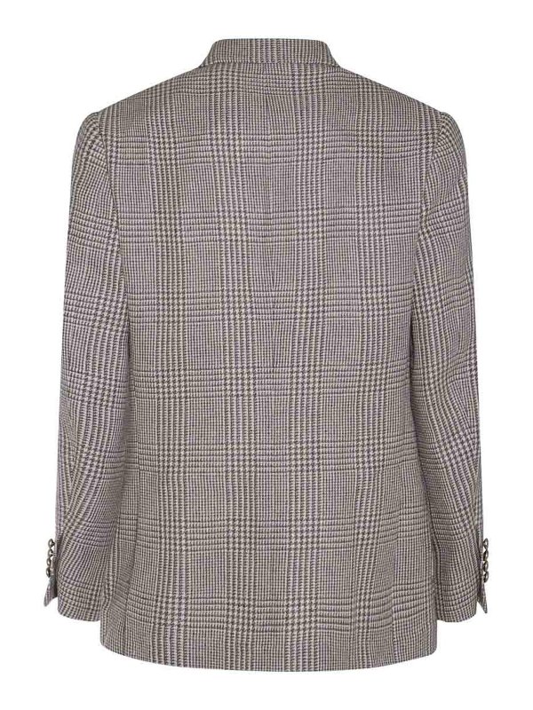 BRUNELLO CUCINELLI: Blazer online - Blazer - Gris