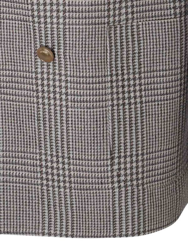 Blazer - Gris shop online: BRUNELLO CUCINELLI