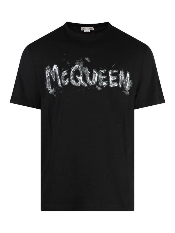 ALEXANDER MCQUEEN: Camisetas - Camiseta - Negro