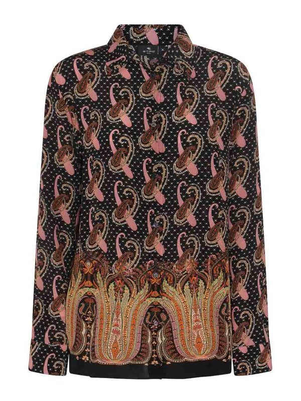 ETRO: シャツ - シャツ - ブルー