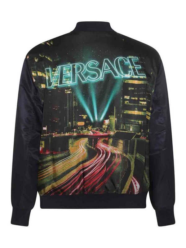 VERSACE: ボンバージャケット online - カジュアルジャケット - 赤