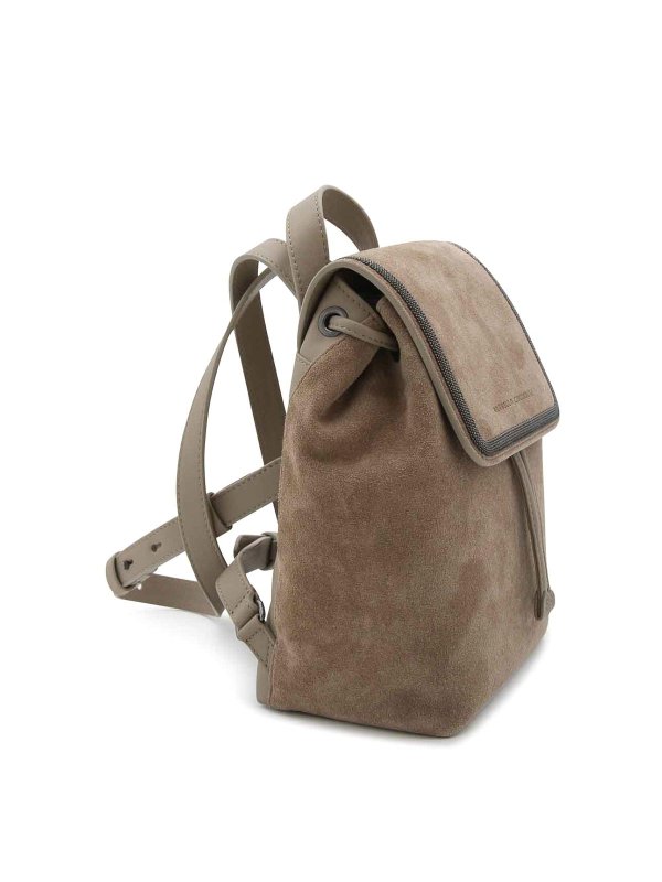 BRUNELLO CUCINELLI: Rucksäcke online - Rucksack - Braun