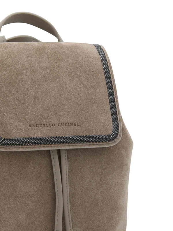 Rucksack - Braun shop online: BRUNELLO CUCINELLI
