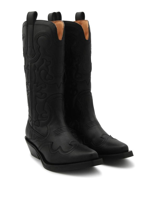 GANNI: boots online - Black Boots