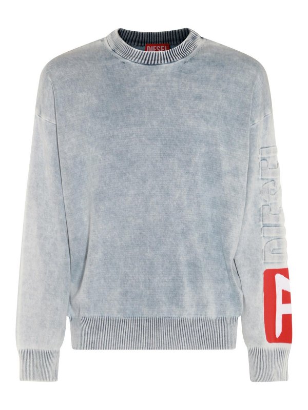 DIESEL: スウェット＆セーター - スウェットシャツ/セーター - ブルー