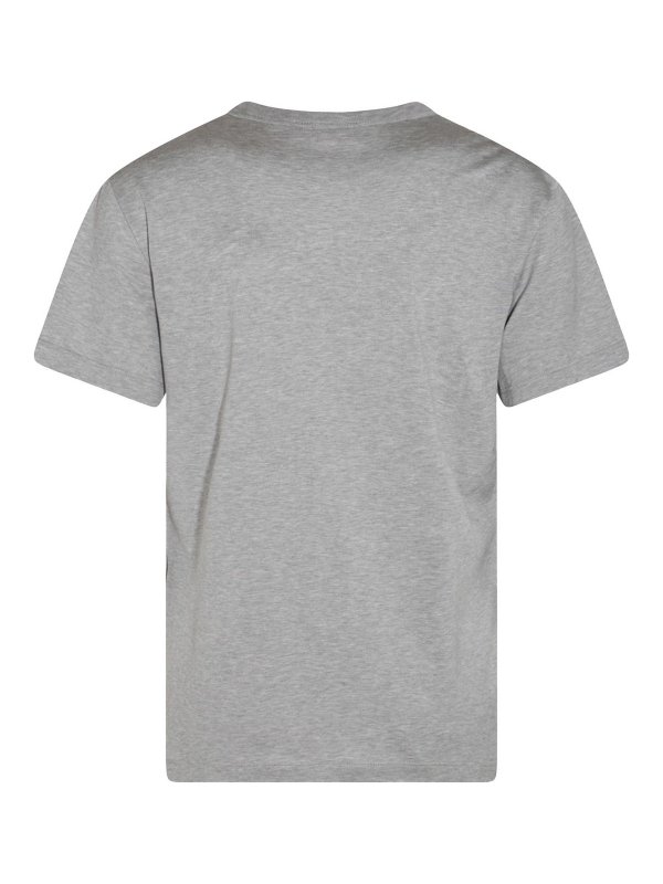 EMILIO PUCCI: t-shirts online - Grey Cotton T-Shirt