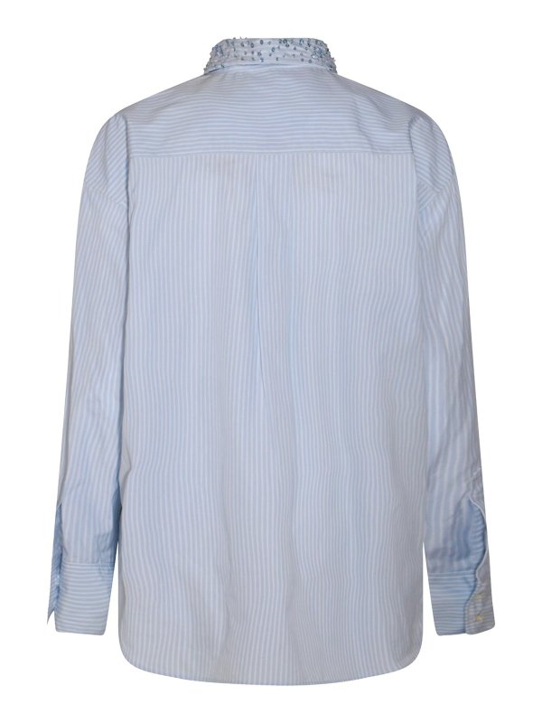 FABIANA FILIPPI: shirts online - Light Blue Cotton Shirt