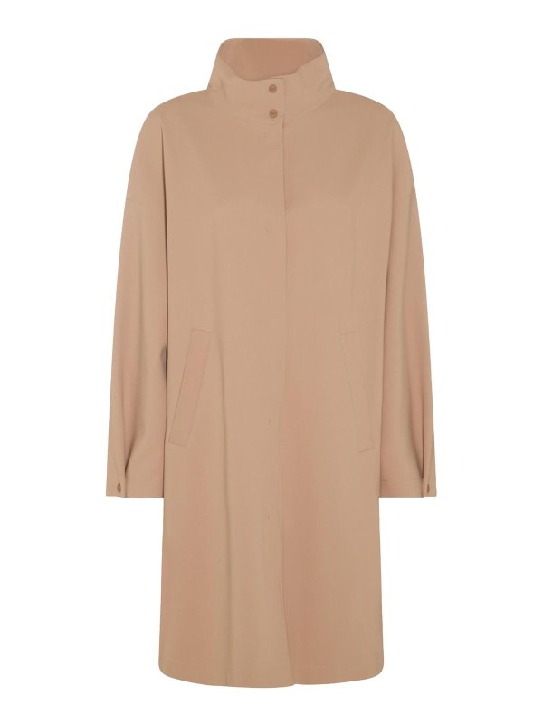 HERNO: casual jackets - Camel Casual Jacket