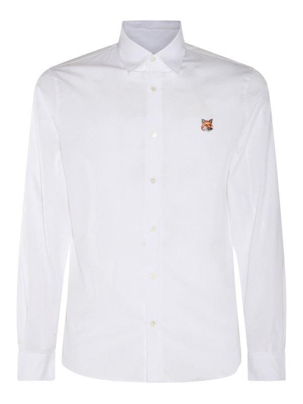 MAISON KITSUNÉ: シャツ - シャツ - 白