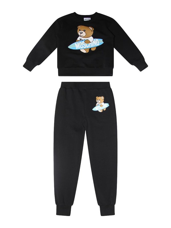 MOSCHINO: Chándales - Mono - Negro