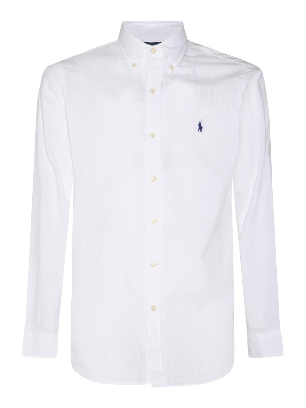 POLO RALPH LAUREN: Hemden - Hemd - Weiß