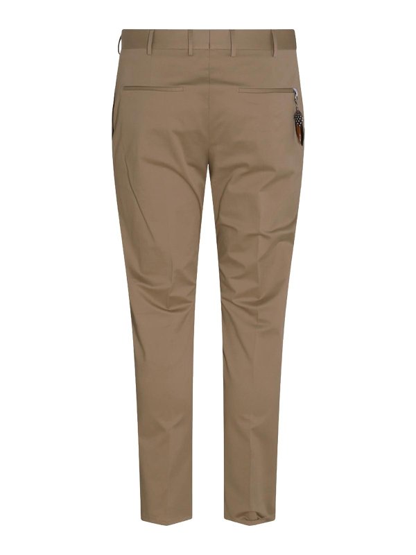 PT TORINO: Tailored & Formal trousers online - Beige Cotton Pants