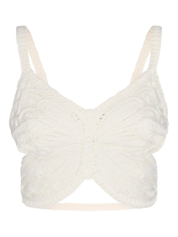 BLUMARINE: Tops & Tank tops - White Top