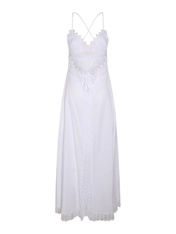 CHARO RUIZ: Knielange Kleider online - Knielanges Kleid - Weiß