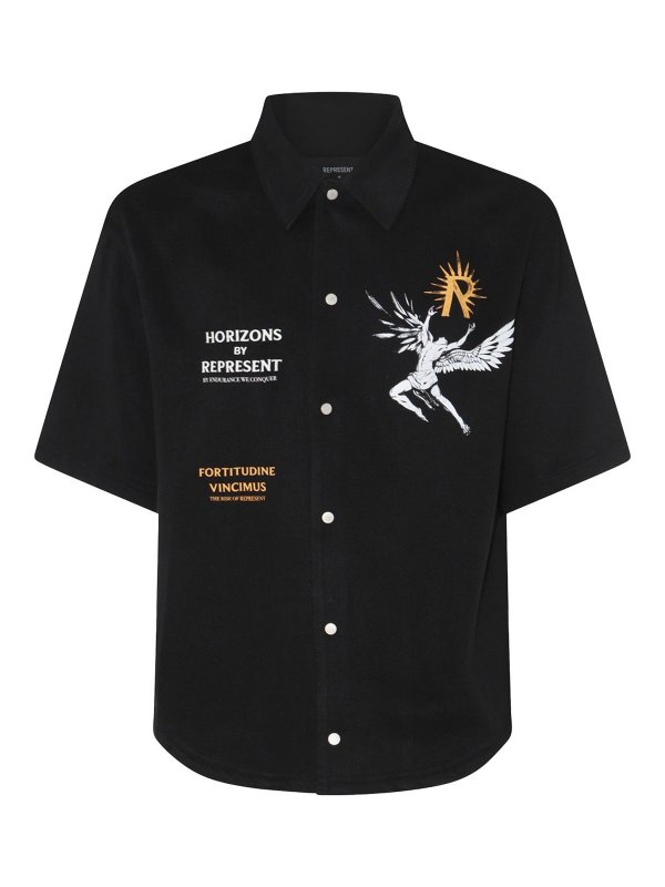 REPRESENT: camicie - Camicia nera