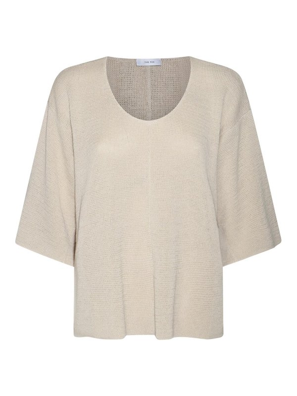THE ROW: Tops & Débardeurs - Top - Beige