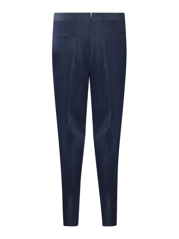 ZEGNA: カジュアルトラウザー online - カジュアルパンツ - ブルー