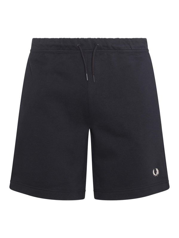 FRED PERRY: Hosen Shorts - Shorts - Blau