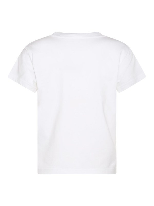 ALEXANDER WANG: t-shirts online - White Cotton T-Shirt