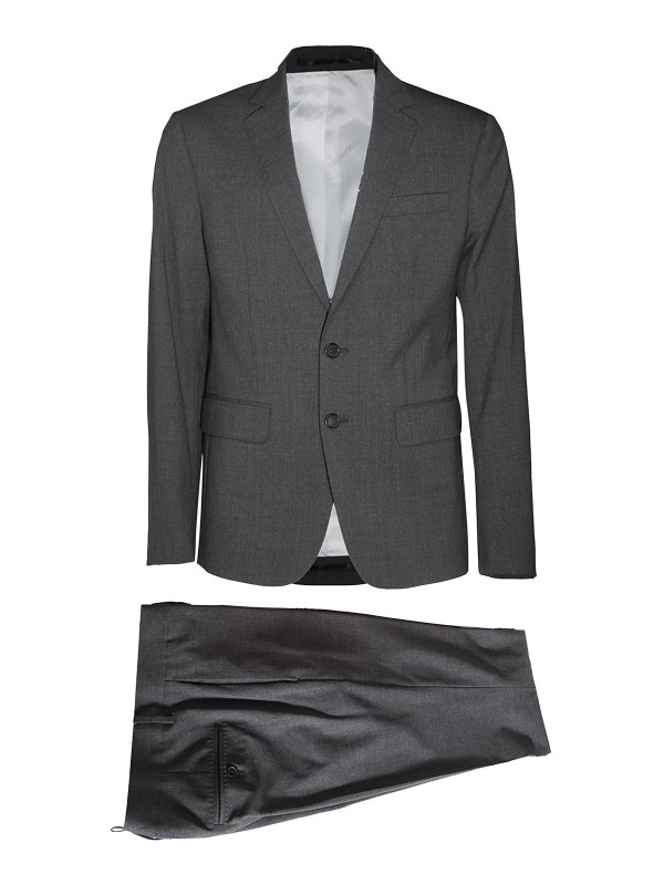 DSQUARED2: Vestidos de gala - Traje - Gris