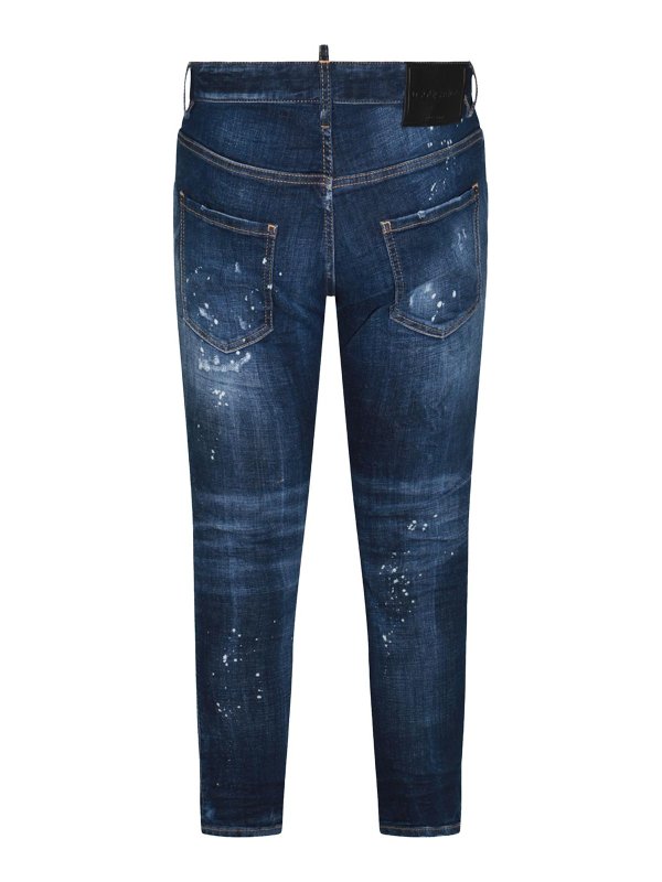 DSQUARED2: Jeans Rectos online - Vaqueros Rectos - Azul