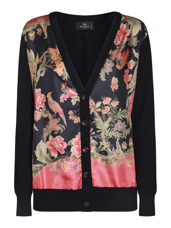 ETRO: Cardigans - Cardigan - Blau
