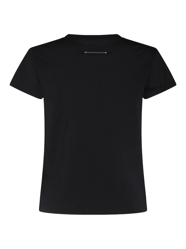 MM6 MAISON MARGIELA: T-shirts online - T-Shirt - Noir