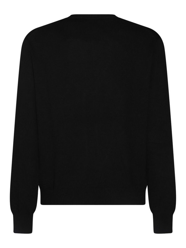 VIVIENNE WESTWOOD: cardigans online - Black Cotton Cardigan
