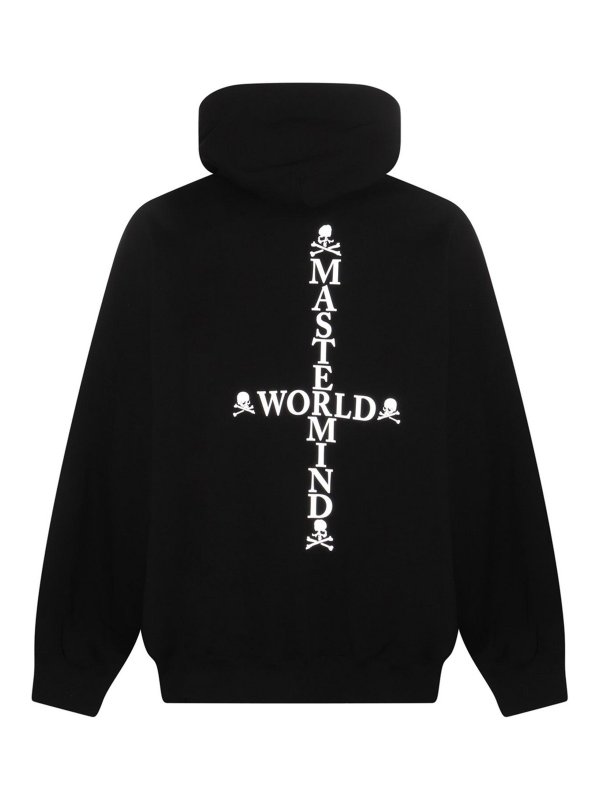 MASTERMIND WORLD: Felpe e maglie online - Felpa in cotone nero