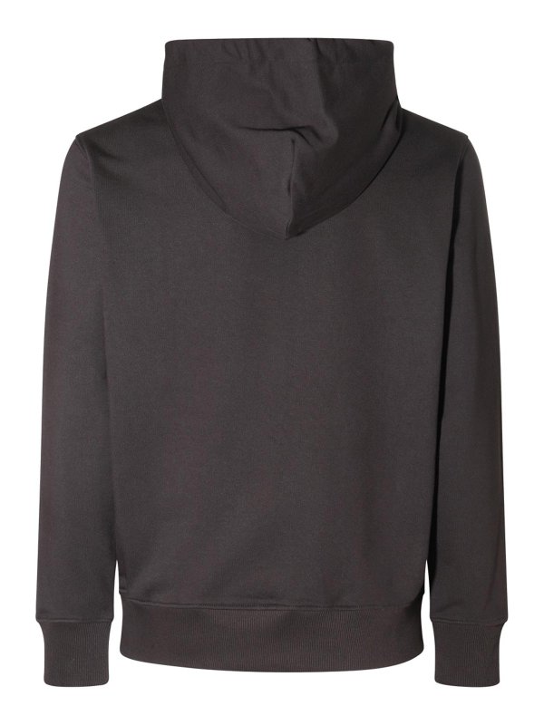Versace Jeans Couture: Sweatshirts & Sweaters online - Black Cotton Sweatshirt