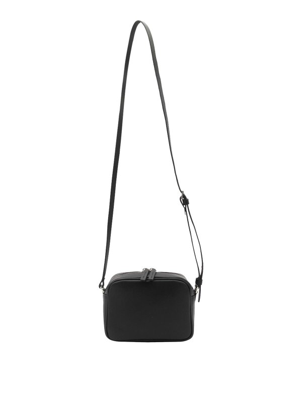 FABIANA FILIPPI: cross body bags online - Black Leather Camera Crossbody Bag