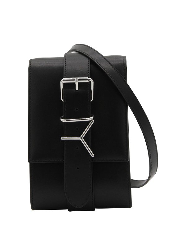 Y/PROJECT: Bolso clutch - Bolso Clutch - Negro