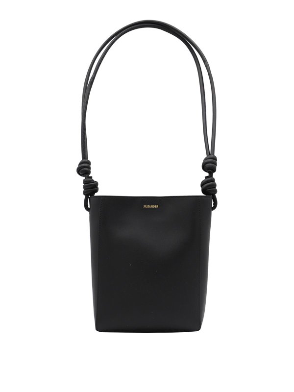 JIL SANDER: クロスボディバッグ - クロスボディバッグ - 黒