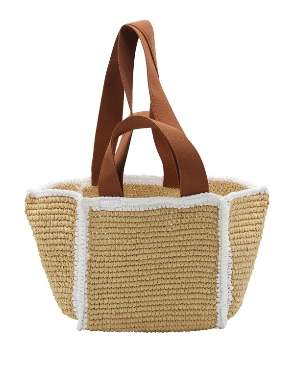 Marni: Sacs bandoulière online - Sac Bandoulière - Beige