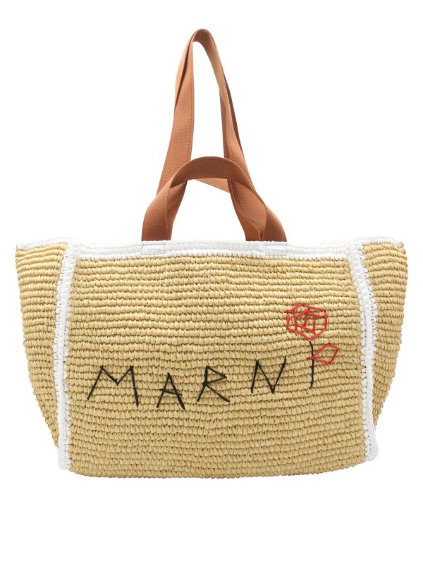 Marni: Bolsas bandoleras - Bolsa Bandolera - Beis
