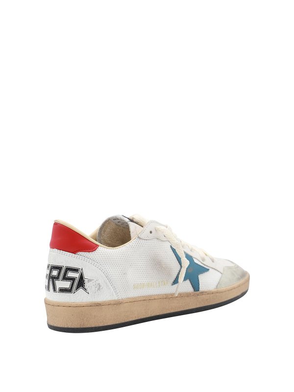 GOLDEN GOOSE: trainers online - White Leather Sneakers
