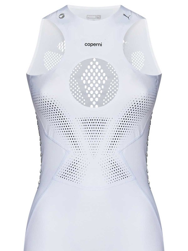 The Best Shops PUMA X COPERNI: ニーレングスドレス - 膝丈ドレス - 白