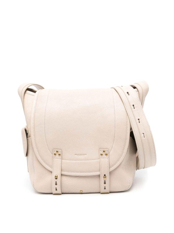 JÉRÔME DREYFUSS: Schultertaschen - Schultertasche - Hellbeige