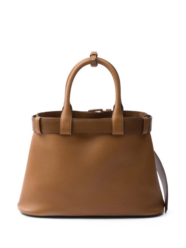 The Best Shops PRADA: totes bags - Medium Belted Leather Handbag