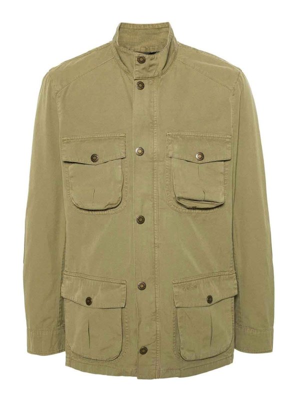 BARBOUR: casual jackets - Utility Lightweight Jacket With Pockets