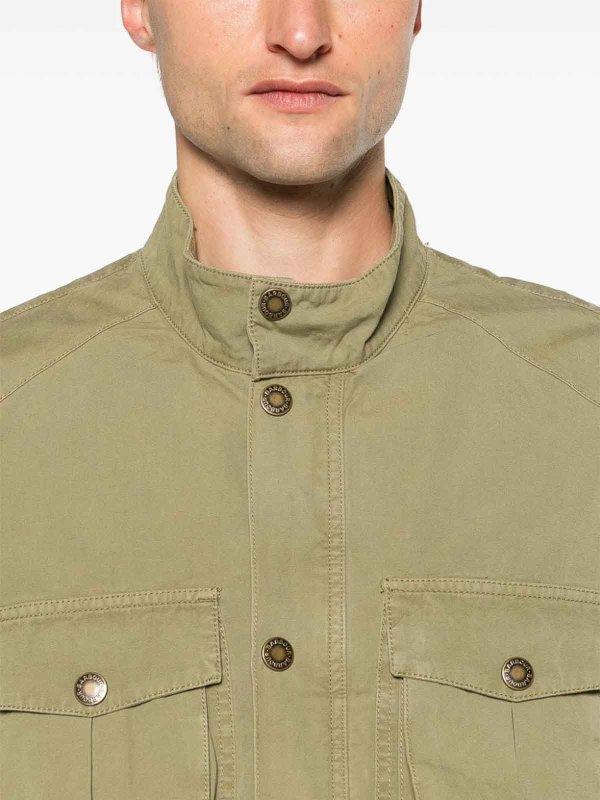 The Best Shops BARBOUR: casual jackets - Utility Lightweight Jacket With Pockets