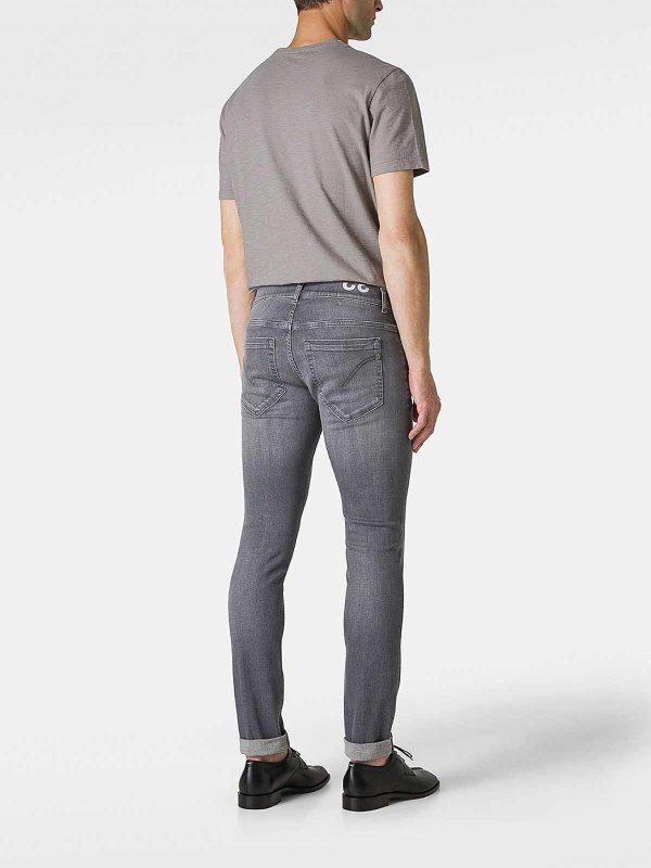 The Best Shops DONDUP: Jeans pitillos - Vaqueros Pitillos - Gris