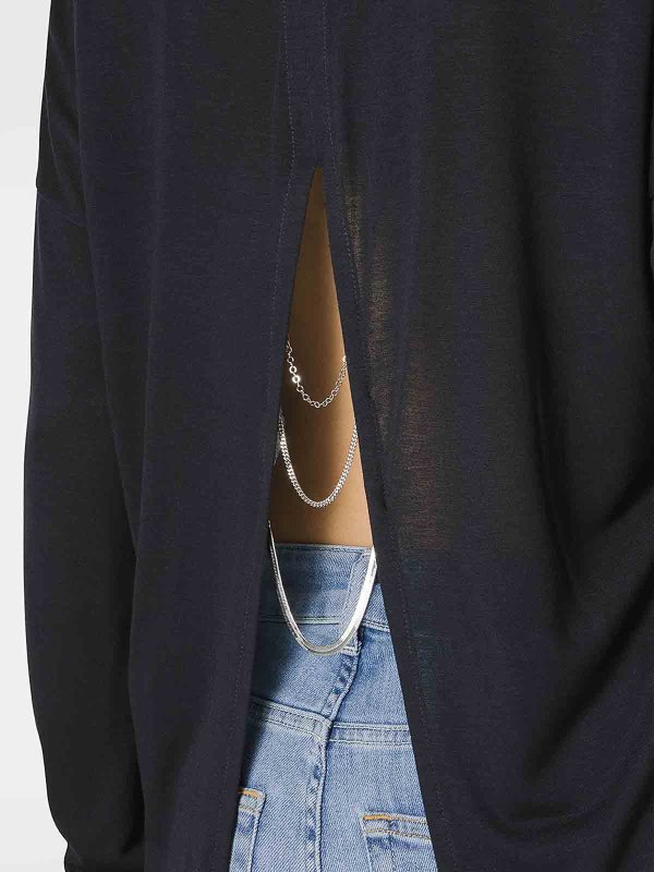 Tシャツ - 黒 shop online: DONDUP